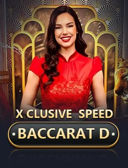 Xclusive Speed Baccarat D Baccarat ဂိမ်း Evolution provider