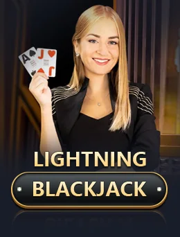 Lightning Blackjack Blackjack ဂိမ်း Evolution provider
